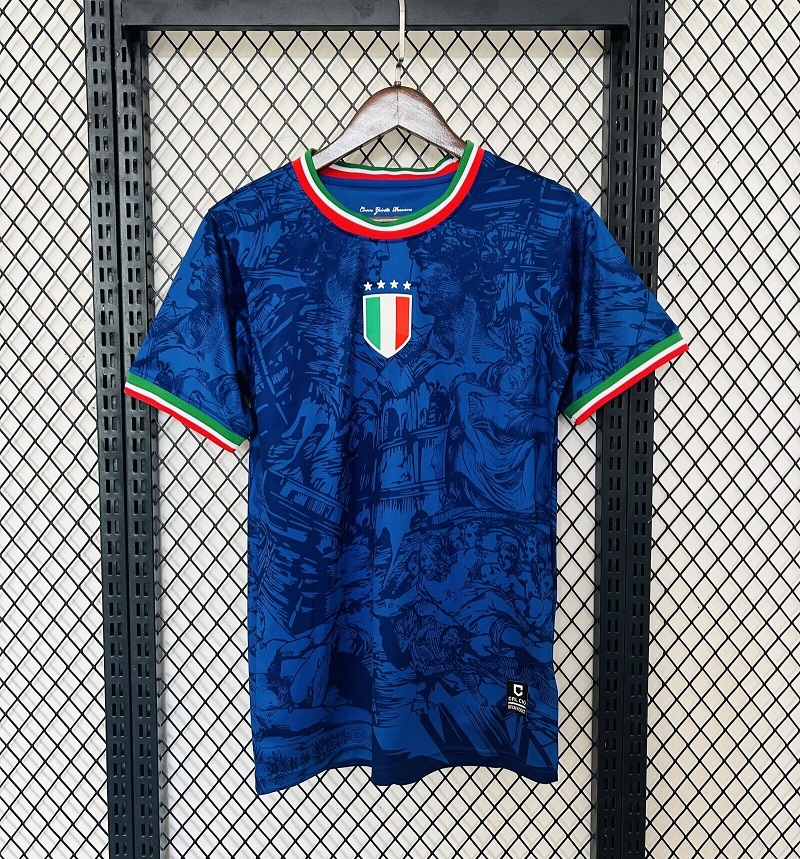 AAA Quality Italy 24/25 Special Blue Soccer Jersey